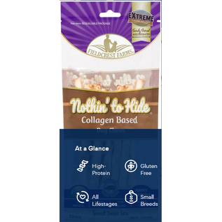 FIELDCREST FARMS Fieldcrest Farms Nothin' To Hide Small Twist Stix Bacon Flavor Dog Chews 10 pack