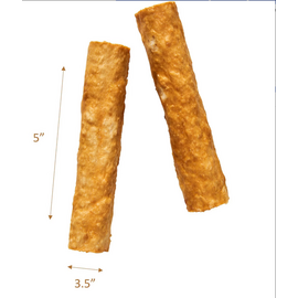 FIELDCREST FARMS Fieldcrest Farms Nothin' To Hide Small Roll 5-inch Bacon Flavor Dog Chews, 2 pack
