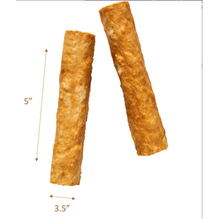 FIELDCREST FARMS Fieldcrest Farms Nothin' To Hide Small Roll 5-inch Bacon Flavor Dog Chews, 2 pack