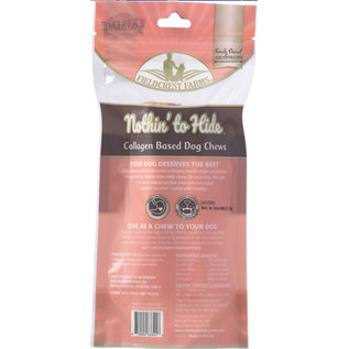 FIELDCREST FARMS Fieldcrest Farms Nothin' To Hide Small Roll 5-inch Salmon Flavor Dog Chews, 2 pack