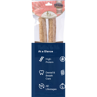 FIELDCREST FARMS Fieldcrest Farms Nothin' To Hide Large Roll 10-inch Salmon Flavor Dog Chews, 2 pack