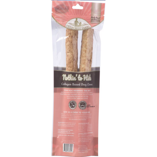 FIELDCREST FARMS Fieldcrest Farms Nothin' To Hide Large Roll 10-inch Salmon Flavor Dog Chews, 2 pack