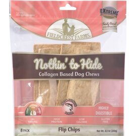 FIELDCREST FARMS Fieldcrest Farms Nothin' To Hide Flip Chips Salmon Flavor Dog Chews 8 pack