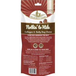 FIELDCREST FARMS Fieldcrest Farms Nothin' To Hide Small Twist Stix  Bully Flavor Dog Chews 10 pack
