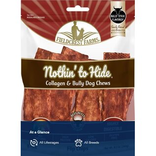 FIELDCREST FARMS Fieldcrest Farms Nothin' To Hide Flip Chips Bully Flavor Dog Chews 8 pack
