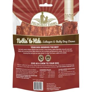 FIELDCREST FARMS Fieldcrest Farms Nothin' To Hide Flip Chips Bully Flavor Dog Chews 8 pack