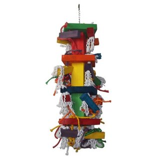 A&E CAGE COMPANY A&E Happy Beaks HB01400 Deluxe Preener & Mega Blocks  35" x 7.5" x 7.5"