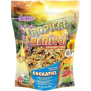 F.M. Brown’s Tropical Carnival Tiel Food 3# *REPL 423051