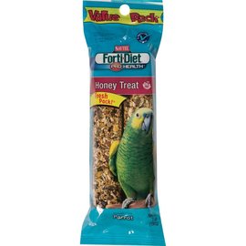 Kaytee Forti-Diet Pro Health Parrot Honey Stick Value 7oz