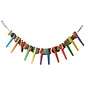 SUPER BIRD CREATIONS Super Bird SB-466 Mini Triangle Teaser Bird Toy, Medium 19" by 5"