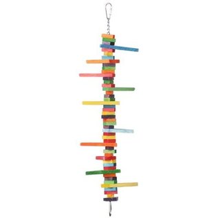 SUPER BIRD CREATIONS Super Bird SB-466 Mini Triangle Teaser Bird Toy, Medium 19" by 5"