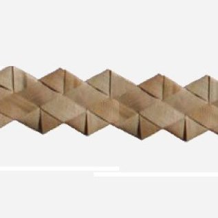 Planet Pleasures #03112 Shredders Natural Zig Zag 30' x 1 "