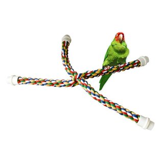 JW PET PRODUCTS Booda Comfy Perch Cross Multicolor Large 25in