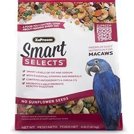 ZUPREEM ZuPreem Smart Selects Premium Daily Nutrition for Macaws 4#