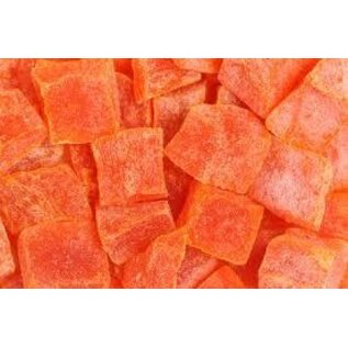 JUNGLE JUNCTION Dried Papaya Chunks Bulk 1#