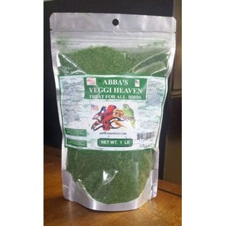 ABBA PRODUCTS ABBA'S VEGGIE HEAVEN BIRD TREAT 1# BAG