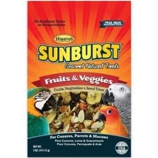 HIGGINS Higgins Sunburst Fruit/Vegetable Treat 5oz