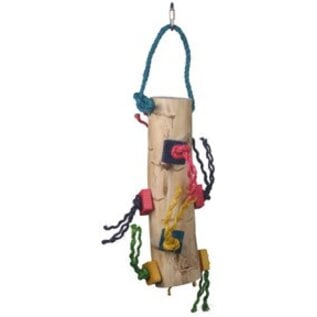 JUNGLE TOYS JT-314 YUCCA LOG VERTICAL - 19" Long x 5.5" Wide