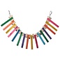 SUPER TIGER TAIL ON CHAIN - HORIZONTAL
