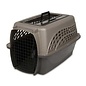 JW PET PRODUCTS Petmate Double Door Top Load Kennel, 24" Tan/Coffee