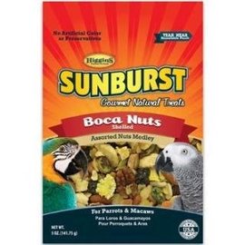 HIGGINS Higgins Sunburst Boca Nuts Gourmet Treats for Parrots & Macaws, 5 oz.