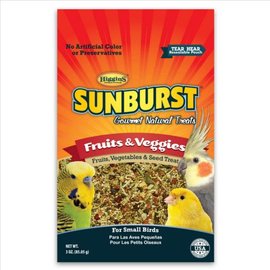 HIGGINS Higgins Sunburst Fruit/Vegetable Small Treat 3 oz