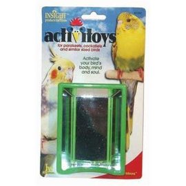 JW PET PRODUCTS JW Pet Activitoy Hall Of Mirrors Bird Toy Assorted Colors