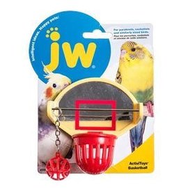 JW PET PRODUCTS JW Activitoy Bird Toy Birdie Basketball