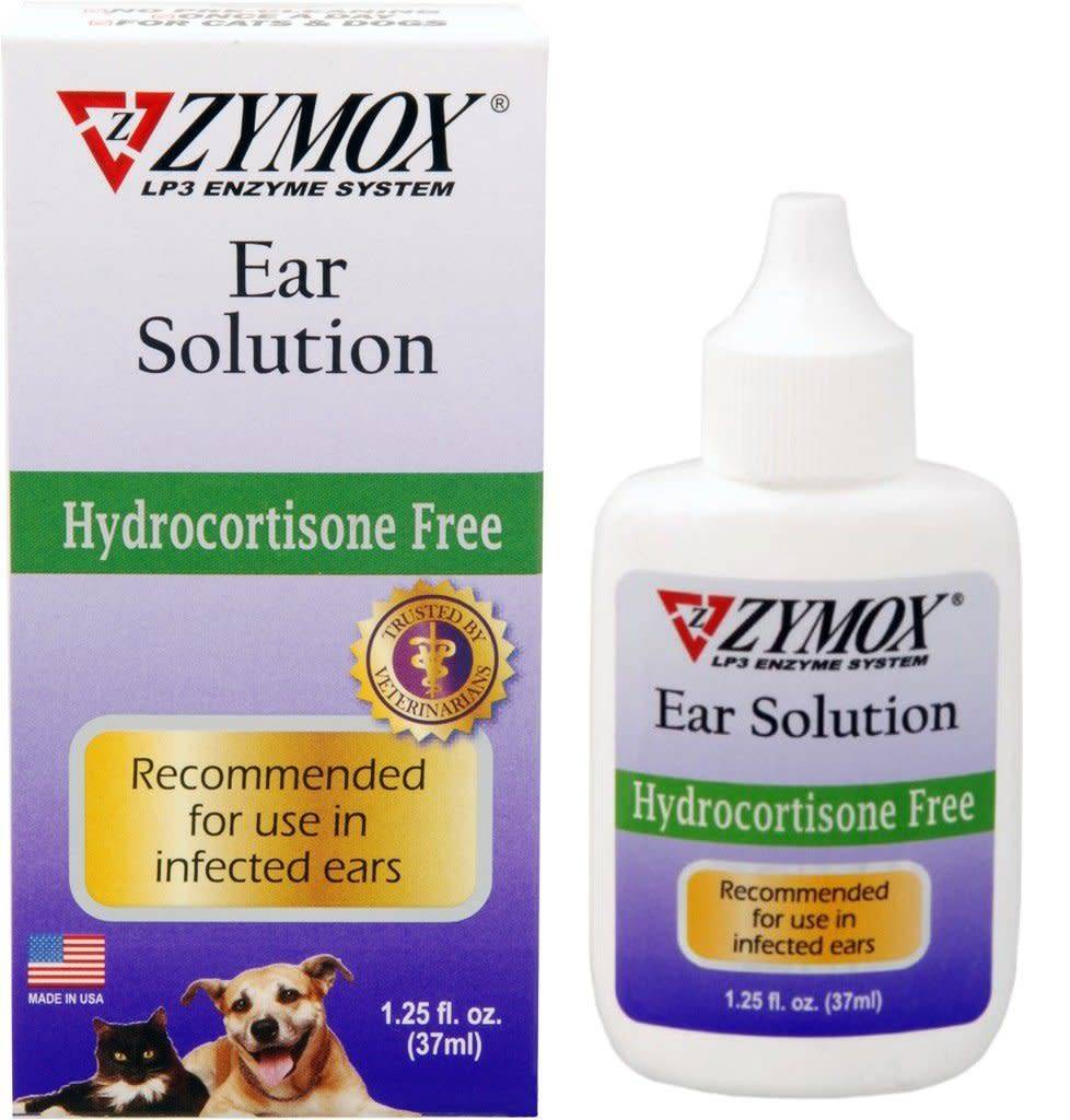 Zymox Ear Solution without Hydrocortisone 1.25oz Jungle Junction