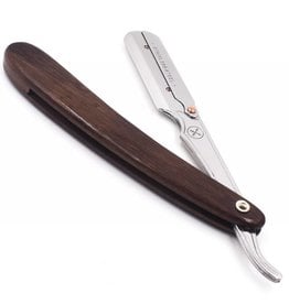 Parker Parker Straight Edge Barber Razor | SRDW | Dark Sheesham Wood Scales