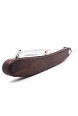 Parker Parker Straight Edge Razor - Dark Sheesham Wood Handle