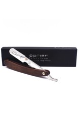 Parker Parker Straight Edge Barber Razor | SRDW | Dark Sheesham Wood Scales