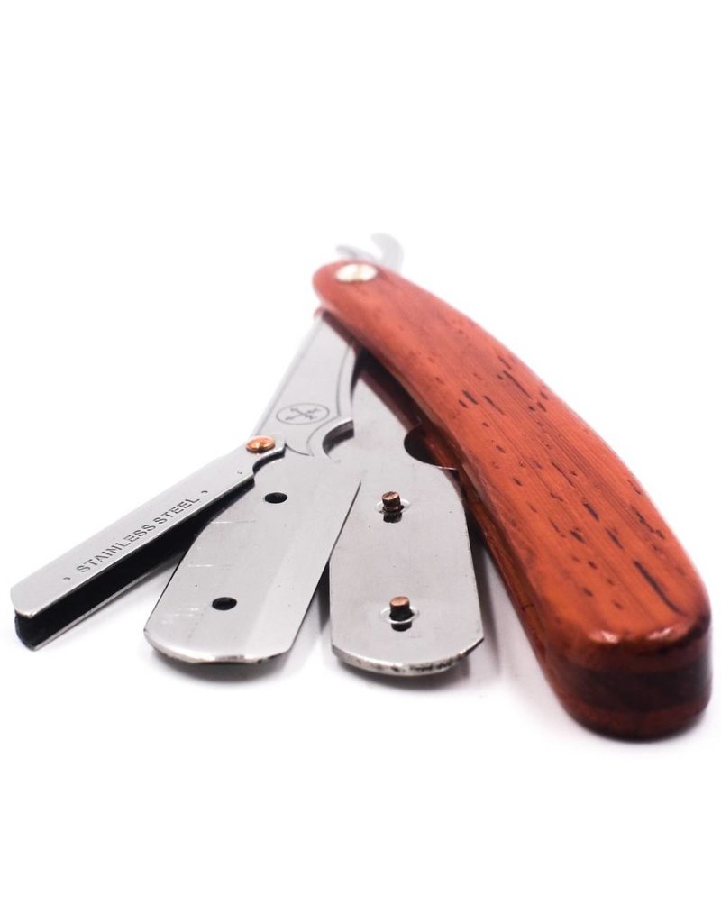 Parker Parker Straight Edge Barber Razor | SRRW | Rosewood Scales