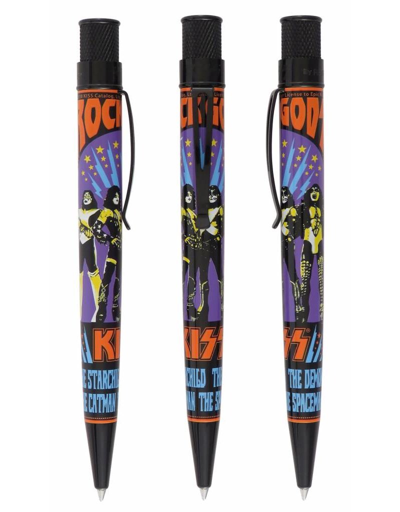 Retro 51 Retro 51 Kiss Rock Poster Rollerball Pen