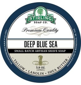 Stirling Soap Co. Stirling Shave Soap - Deep Blue Sea