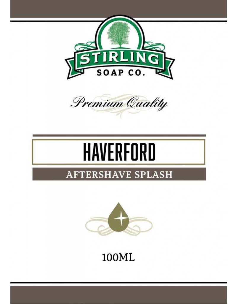 Stirling Soap Co. Stirling Aftershave Splash - Haverford