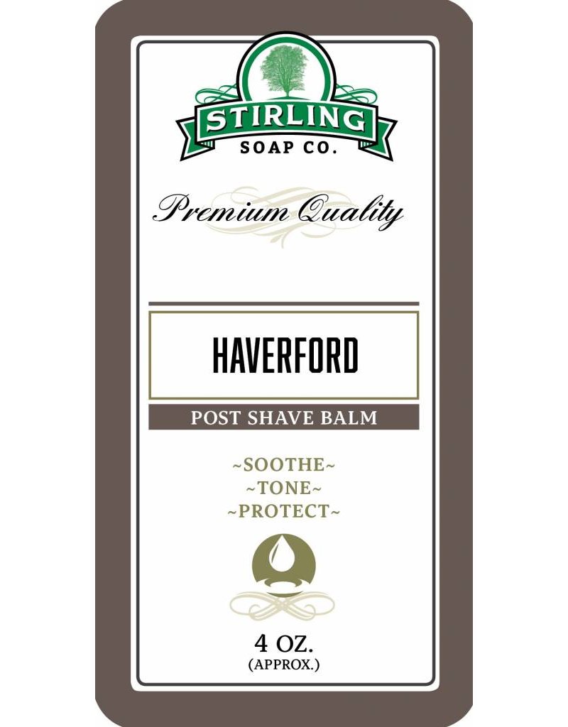 Stirling Soap Co. Stirling Post Shave Balm - Haverford