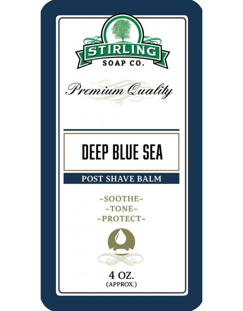 Stirling Soap Co. Stirling Post Shave Balm - Deep Blue Sea