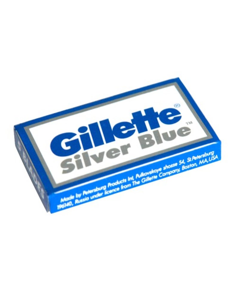 Col. Conk Gillette Silver Blue Double Edge Blades