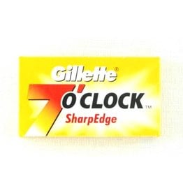 Gillette 7 O'Clock Sharp Edge Double Edge Blades