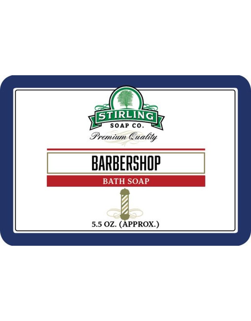 Stirling Soap Co. Stirling Bath Soap - Barbershop