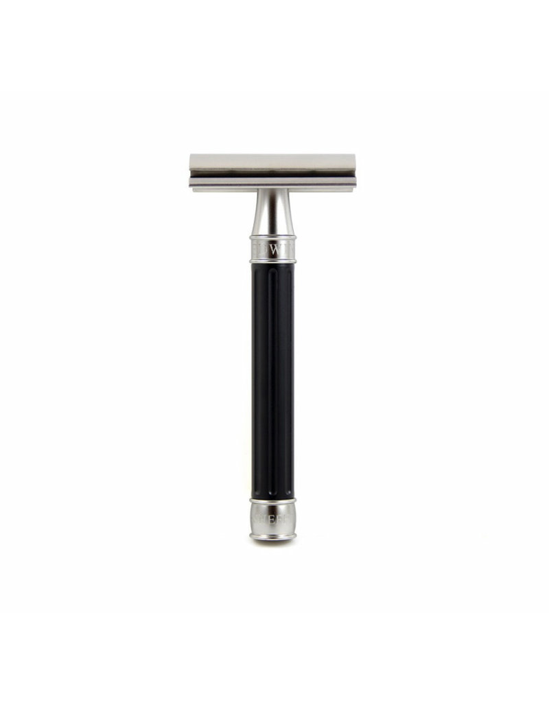 Edwin Jagger Edwin Jagger 3One6 Stainless Steel Black Safety Razor