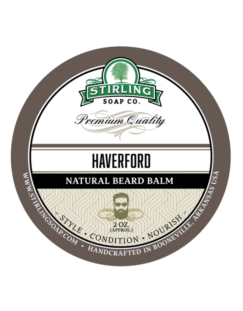 Stirling Soap Co. Stirling Beard Balm 2 oz - Haverford