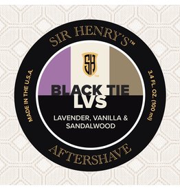 Black Tie Razor Company Sir Henry's Aftershave Splash - LVS