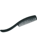 Col. Conk Black Mustache Comb W/ Handle