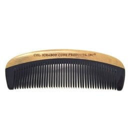 Col. Conk Green Sandalwood and Horn Beard Comb