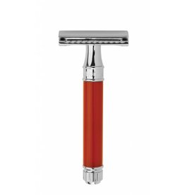 Edwin Jagger Edwin Jagger Red Plain Acrylic Safety Razor