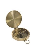 Brass Pocket Compass