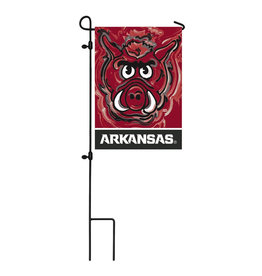 Art Sports Flag - Arkansas Razorbacks