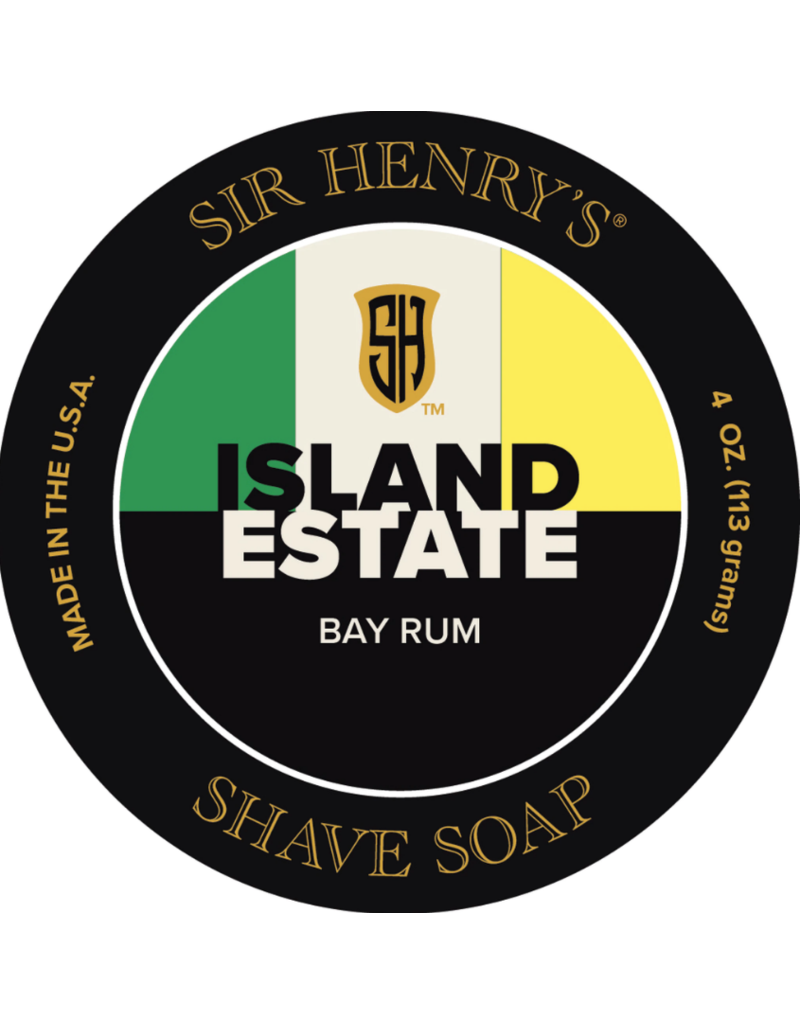 Black Tie Razor Company Sir Henry's Island Estate Shave Soap
